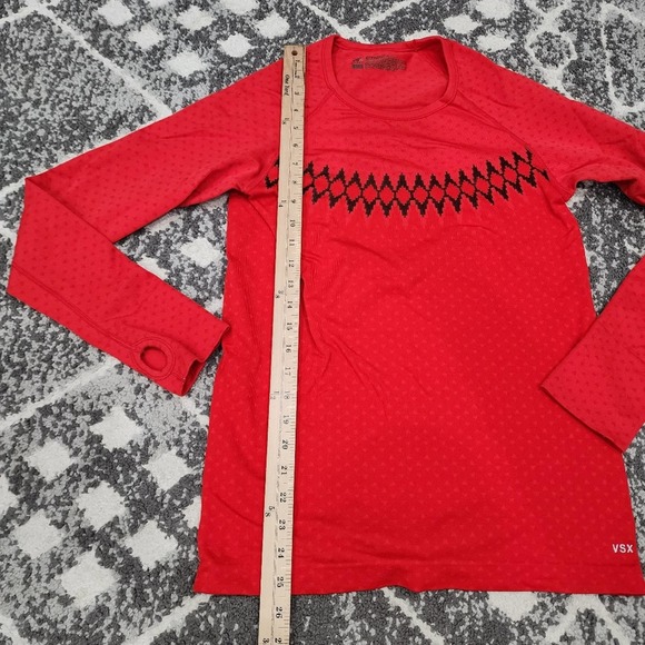 Victoria secret red women's size large long sleeve - Picture 4 of 6